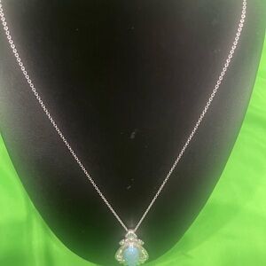 Mojava blue turquoise necklace